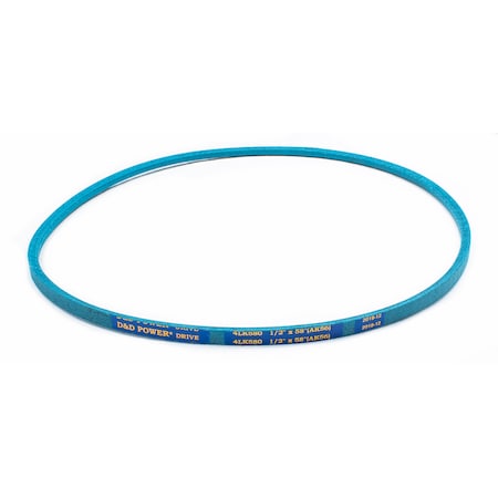 D&D 4LK580 58" Outside Length, 1/2" Top Width, 1 Ribs 4LK580